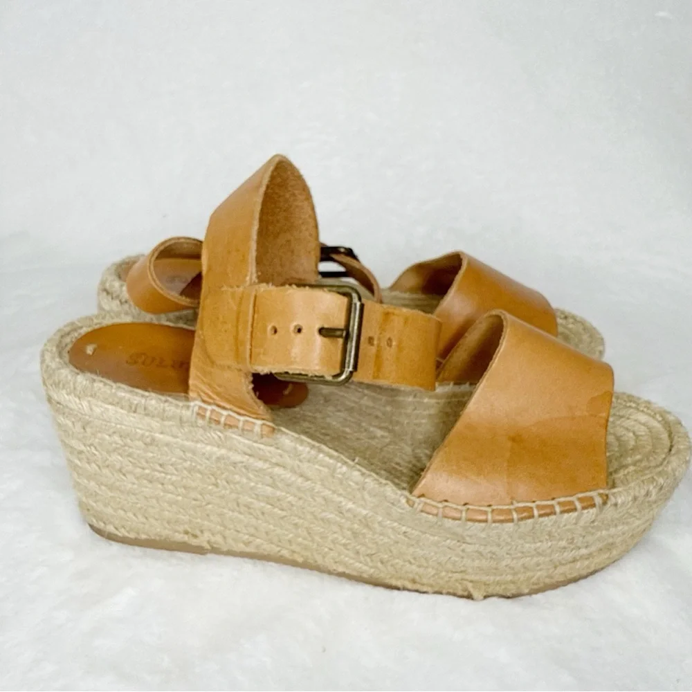 Soludos Minorca Platform Espadrille Sandals 7 - Picture 5 of 9